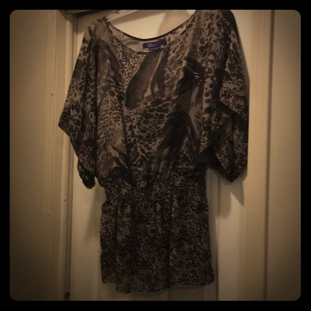 Sheer blouse
